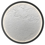 Petra Round Wall / Ceiling Light - Charcoal / Crystal White Stone