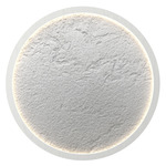 Petra Round Wall / Ceiling Light - Organic White / Crystal White Stone