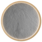 Petra Round Wall / Ceiling Light - Maple / Natural Slate