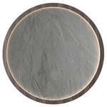 Petra Round Wall / Ceiling Light - American Walnut / Natural Slate