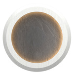 Petra Tapered Wall Sconce / Ceiling Flush Light - Organic White / Natural Slate