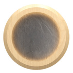 Petra Tapered Wall Sconce / Ceiling Flush Light - Maple / Natural Slate