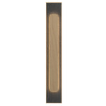 Petra Rectangle Wall Sconce - Maple / Natural Slate