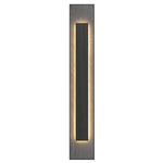 Petra Rectangle Wall Sconce - Charcoal / Natural Slate
