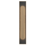 Petra Rectangle Wall Sconce - Maple / Natural Slate