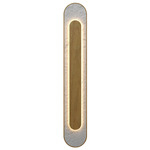 Petra Wall Sconce - Louro Freijo / Crystal White Stone