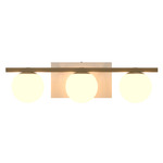 Sfera Bathroom Vanity Light - Organic White / Frosted