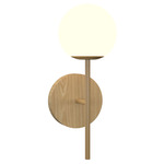 Sfera Torch Wall Light - Sand / Frosted