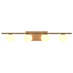 Sfera Bathroom Vanity Light - Sand / Frosted