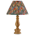 Faye Table Lamp - Natural Wood / Floral