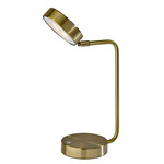 Amari Tuneable Portable Desk Lamp - Antique Brass