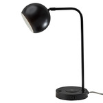 Emery SuperCharger Desk Lamp - Black