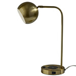 Emery SuperCharger Desk Lamp - Antique Brass