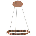 Cirkel Pendant - Rose Copper