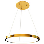 Hoop Pendant - Gold