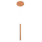Lungo Low Output Pendant - Rose Copper