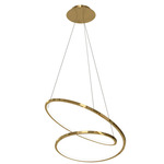 Mat Pendant - Gold
