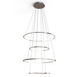 Spin Tier Pendant - Chrome