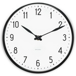Station Wall Clock - Black / White