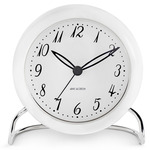 LK Table Clock - White / White