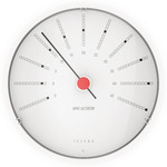 Bankers Thermometer - Aluminum / White