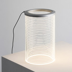Zephyr Table Lamp - Polished Aluminum