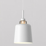 Camden Pendant - Matte White