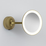 Mascali Wall Mirror - Matte Brushed Brass / Mirror