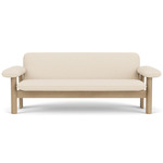 Brasilia Sofa - Natural Oak / Logan Jasmine