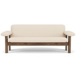 Brasilia Sofa - Walnut / Logan Jasmine