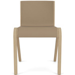 Ready Upholstered Dining Chair - Natural Oak / Sierra Stone Leather