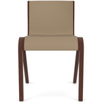Ready Upholstered Dining Chair - Red Stained Oak / Sierra Stone Leather