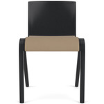 Ready Upholstered Dining Chair - Black Stained Oak / Sierra Stone Leather