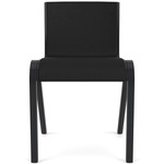 Ready Upholstered Dining Chair - Black Stained Oak / Sierra Black Leather