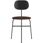 Afteroom Plus Upholstered Seat Dining Chair - Black Ash / Brown Boucle