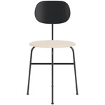 Afteroom Plus Upholstered Seat Dining Chair - Black Ash / Logan Jasmine