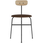 Afteroom Upholstered Seat Dining Chair - Natural Oak / Brown Boucle