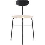 Afteroom Upholstered Seat Dining Chair - Black Ash / Logan Jasmine