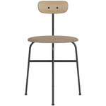 Afteroom Upholstered Seat Dining Chair - Natural Oak / Logan Flint