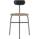 Afteroom Upholstered Seat Dining Chair - Black Ash / Logan Flint