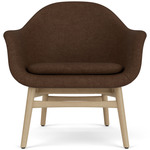 Harbour Lounge Chair - Natural Oak / Brown Boucle