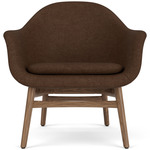 Harbour Lounge Chair - Walnut / Brown Boucle