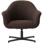 Harbour Swivel Lounge Chair - Black / Logan 5