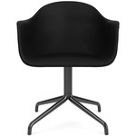 Harbour Swivel Armchair - Black / Sierra Black Leather