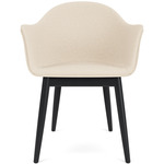 Harbour Wooden Base Armchair - Black Oak / Logan Jasmine