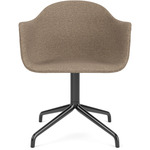 Harbour Swivel Armchair - Black / Logan Flint
