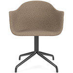 Harbour Swivel Armchair - Black / Logan Flint