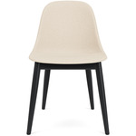 Harbour Wooden Base Side Chair - Black Oak / Logan Jasmine