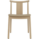 Merkur Upholstered Seat Dining Chair - Natural Oak / Beige Boucle