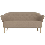 Ingeborg Sofa - Natural Oak / Logan Flint